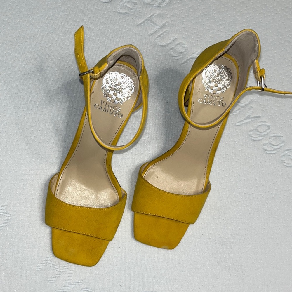 Yellow Vince Camuto Sandal